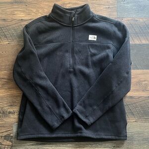 The North Face Men's Zip-Up Black Sweater